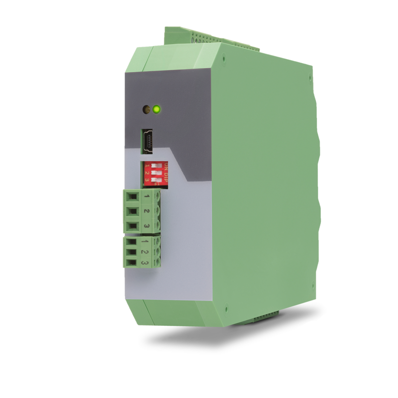 DM222: amplificador de galgas extensométricas de 2 canales  Analógico - Fegemu Solutions