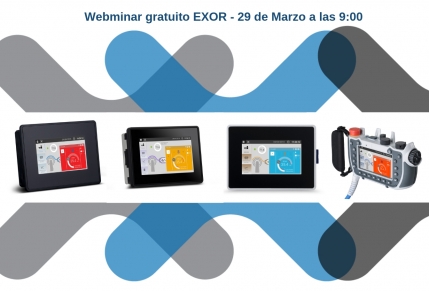 Invitación gratuita al webminar de Exor