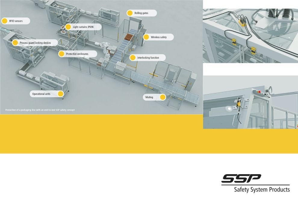 Soluciones de seguridad SSP para sistemas de embalaje