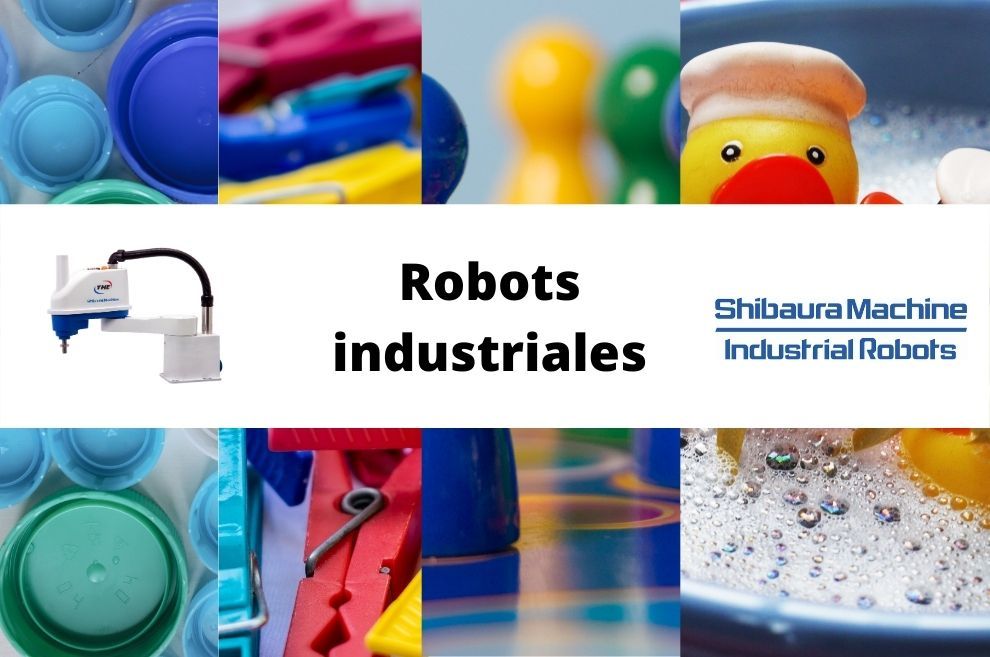 Robots industriales en el sector plástico