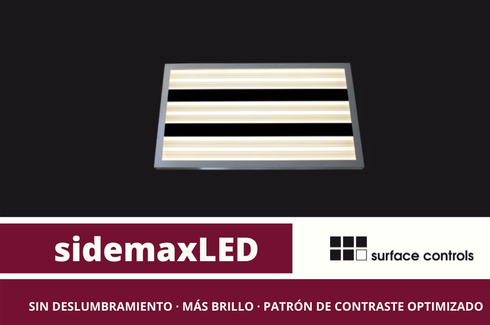 SIM-sidemaxLED: detección perfecta de errores de superficie