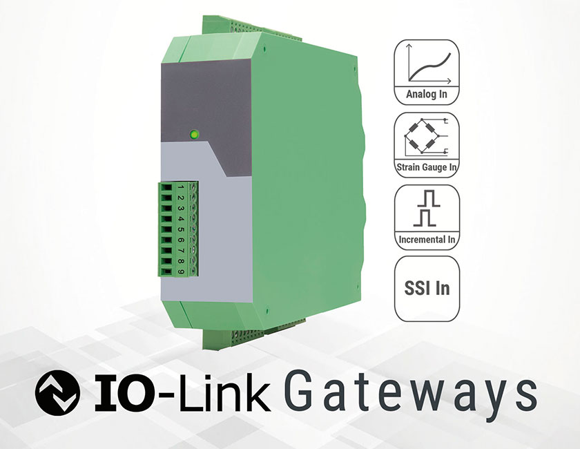 Amplíe sus posibilidades con los gateways de la serie IO-Link IO22x