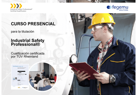 Curso para la titulación Industrial Safety Professional® certificada por TÜV Rheinland en San Sebastián